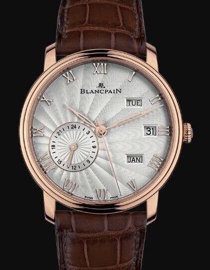 Blancpain Villeret Watch Price Review Quantième Annuel GMT Replica Watch 6670 3642 55B